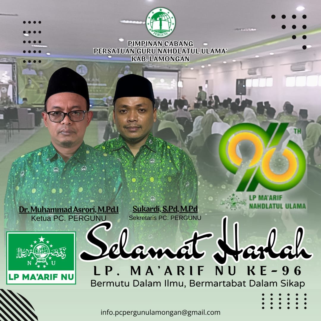 Selamat dan Sukses Harlah 69 LP Maarif NU